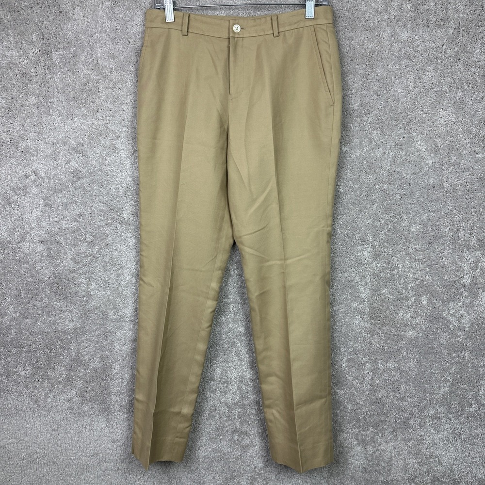 Lauren Ralph Lauren Petite Silk Cotton Blend Lined Trouser‎ Pants Womens Size 4P